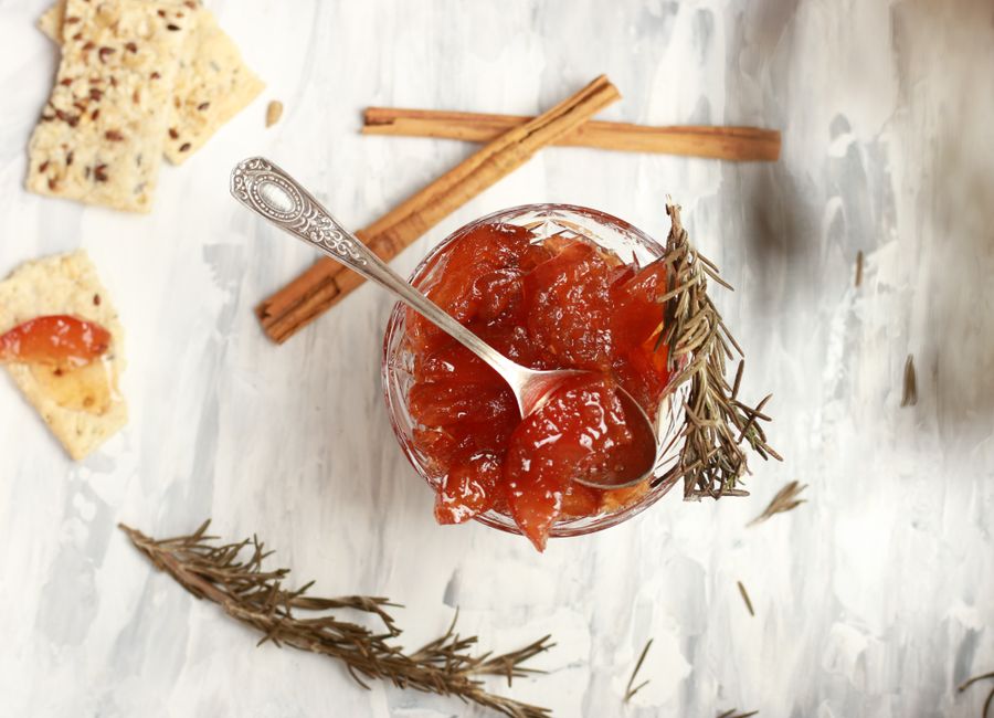 Mermelada de manzana con especias